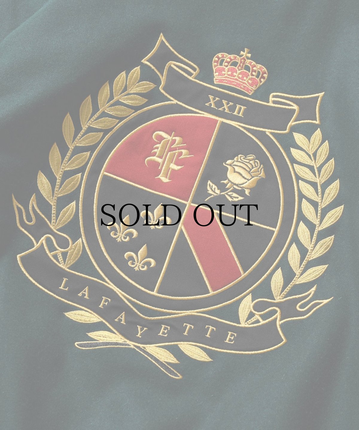 画像19: 【30%OFF】LFYT(ラファイエット) / HERITAGE MELTON EMBLEM JACKET (19)