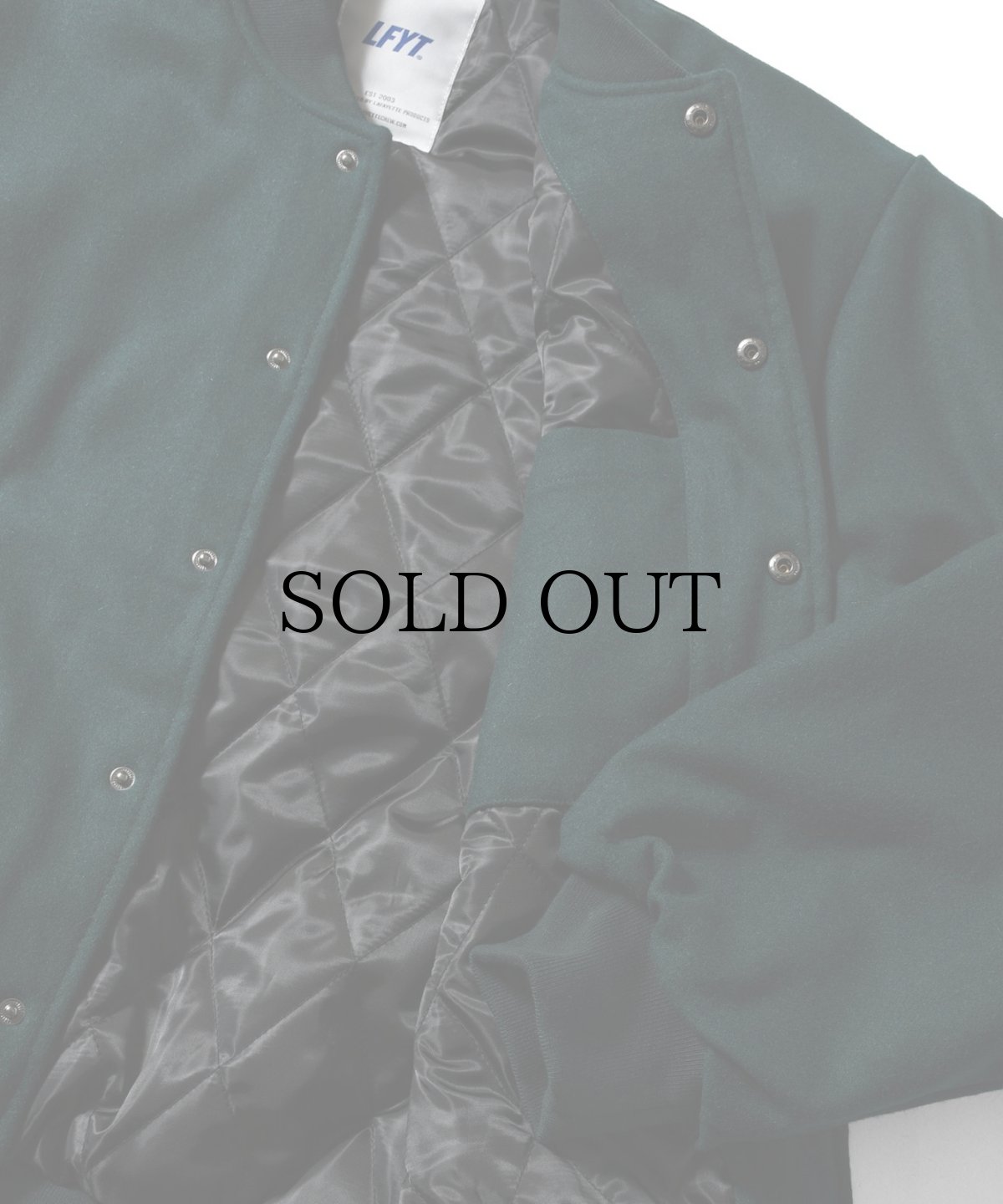 画像13: 【30%OFF】LFYT(ラファイエット) / HERITAGE MELTON EMBLEM JACKET (13)