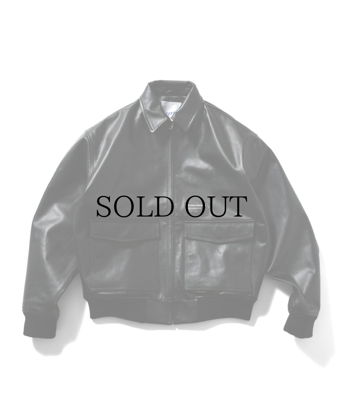 画像1: 【30%OFF】LFYT(ラファイエット) / LEATHER EMBOSS JACKET (1)