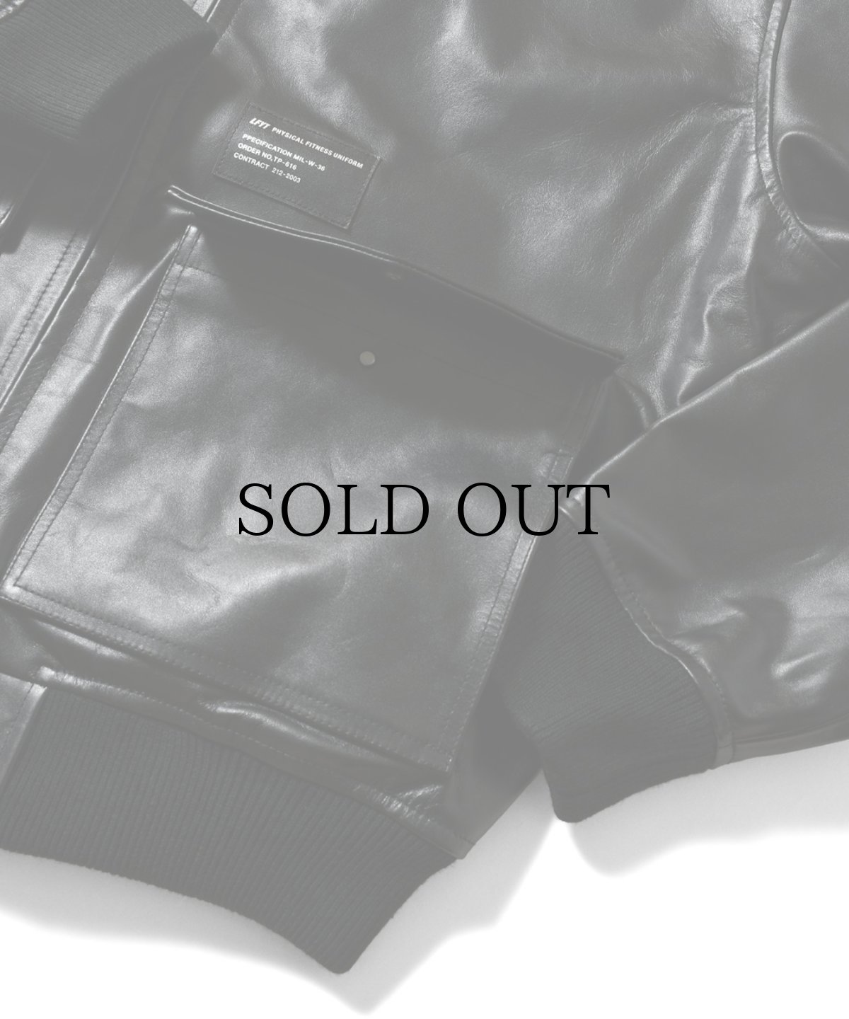 画像10: 【30%OFF】LFYT(ラファイエット) / LEATHER EMBOSS JACKET (10)