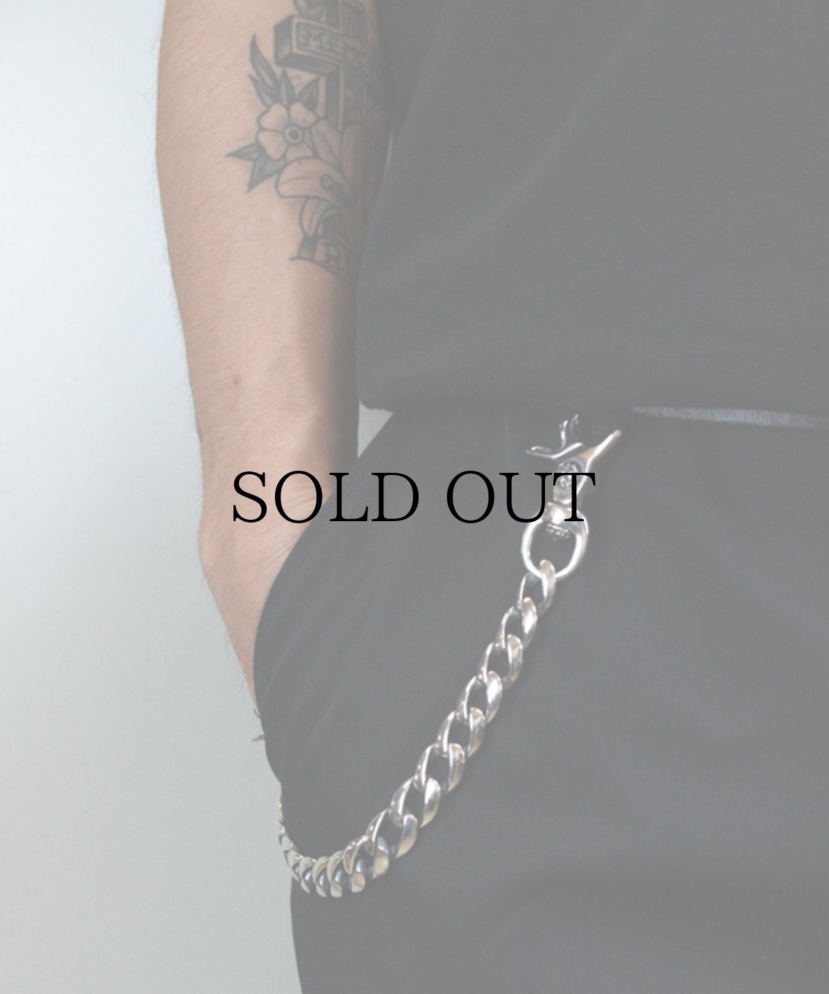 画像7: ArgentGleam / ArgentGleam Classic DoubleClip Medium Walletchain (7)