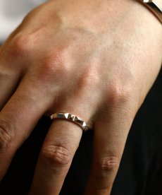 画像5: ArgentGleam / ArgentGleam LT Pyramid Studs Ring (5)