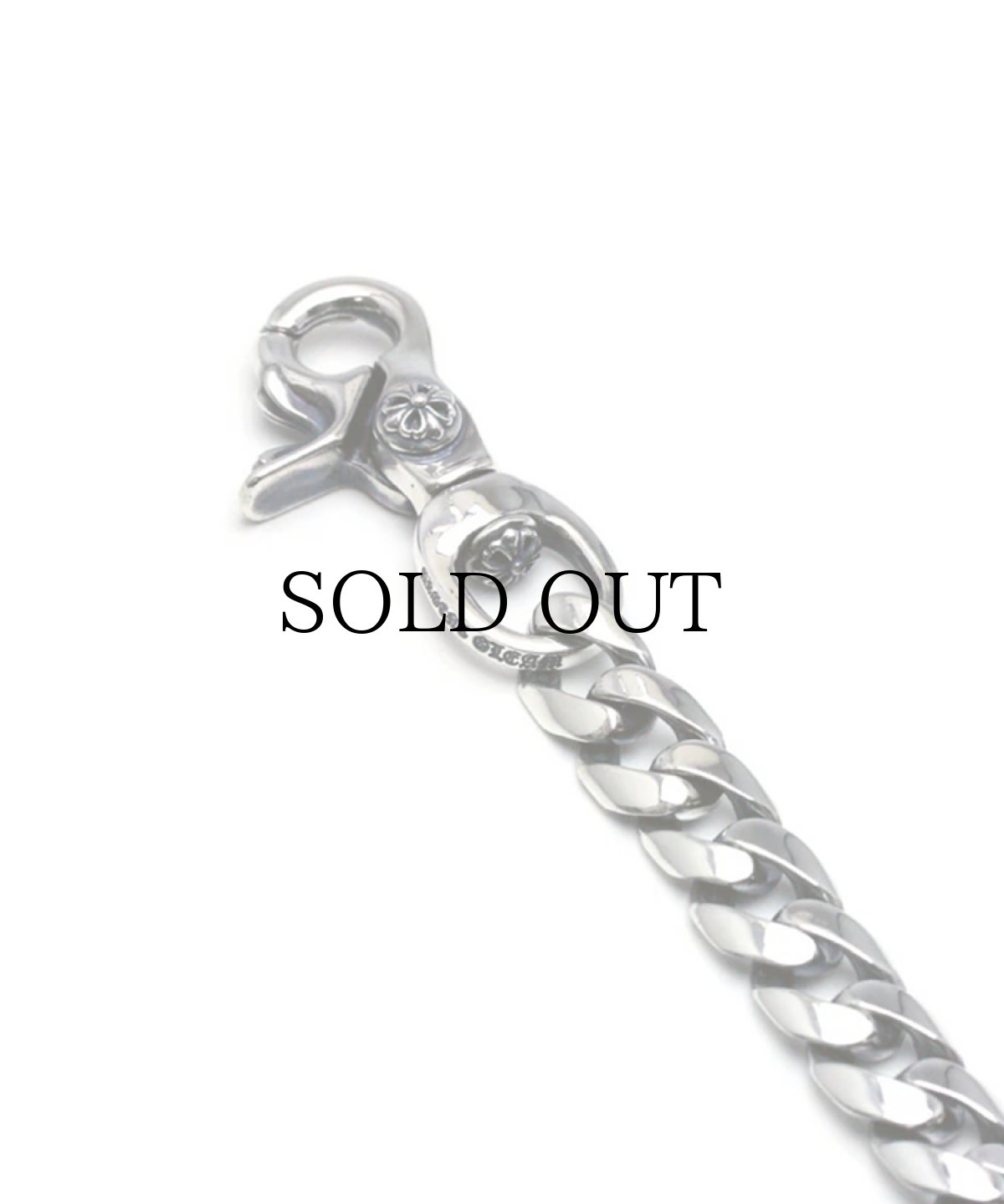 画像3: ArgentGleam / ArgentGleam Classic DoubleClip Medium Walletchain (3)