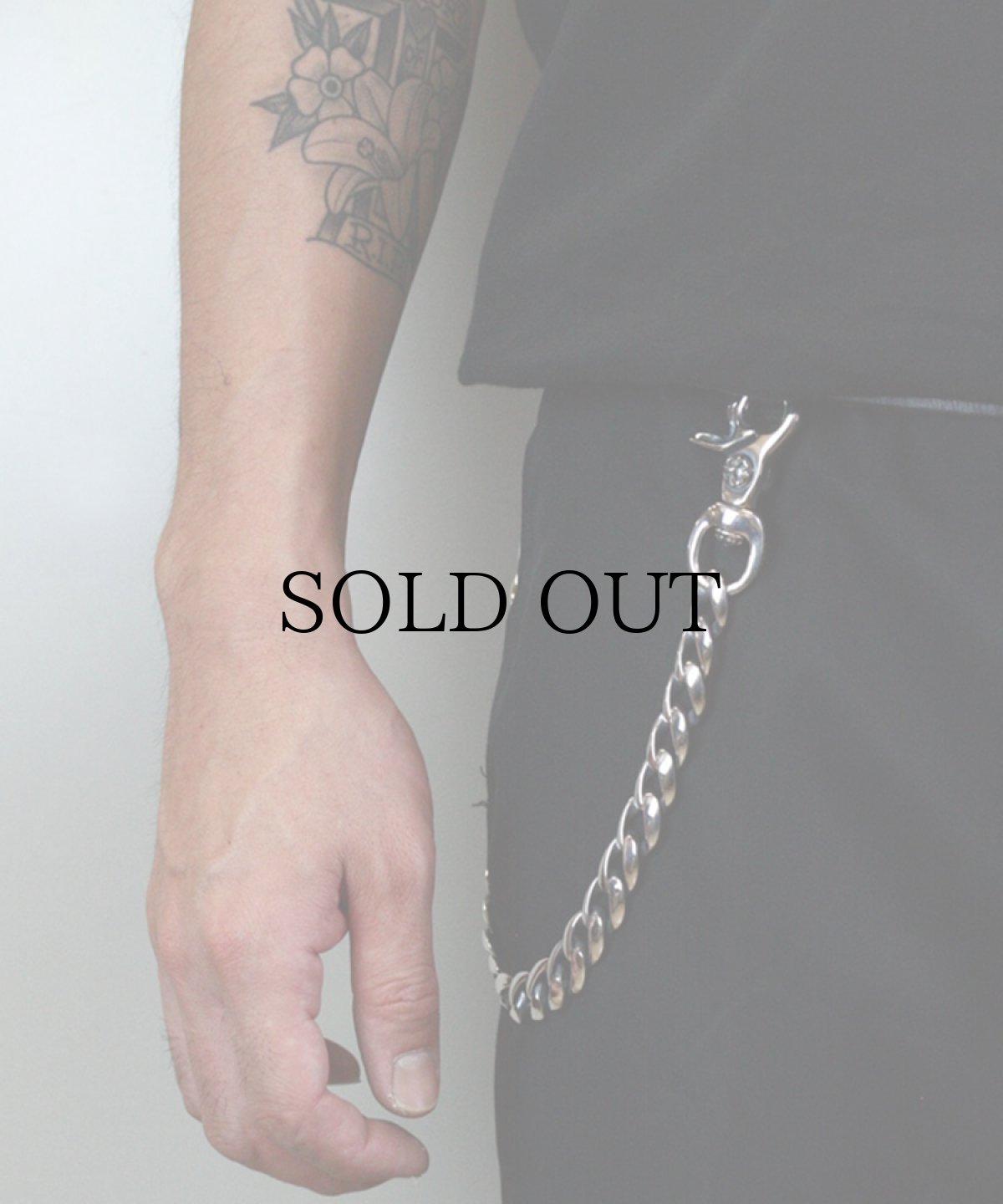 画像6: ArgentGleam / ArgentGleam Classic DoubleClip Medium Walletchain (6)