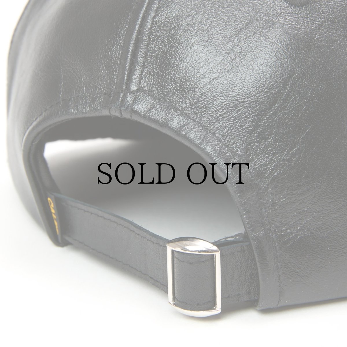 画像5: CALEE(キャリー) / STUDS LEATHER SOLID CAP (5)