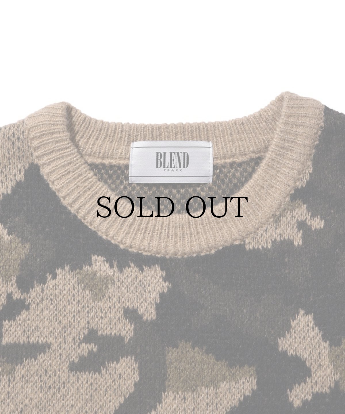 画像8: BLEND(ブレンド) / CAMO KNIT (8)
