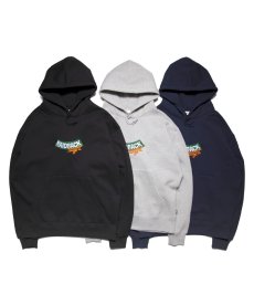 画像1: HAIGHT / RAIDBACK ARCH LOGO HOODIE (1)