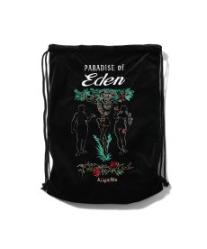 画像1: ALLY&DIA / PARADICE OF EDEN VELOUR KNAPSACK (1)