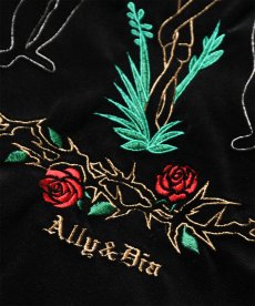 画像6: ALLY&DIA / PARADICE OF EDEN VELOUR KNAPSACK (6)