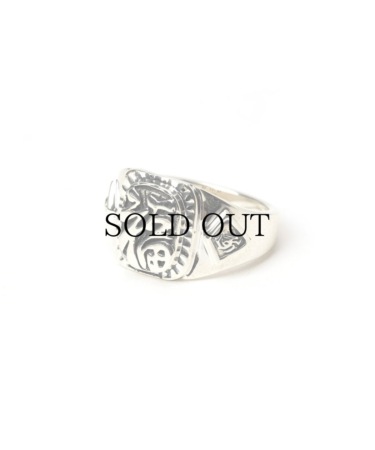画像1: CALEE(キャリー) / MEXICAN TASTE JAPANESE FUKU PINKY RING (1)