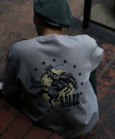 画像9: CALEE(キャリー) / IRON HORSE CREW NECK SW ＜BARTHDAY WORKS DESIGN＞ (9)
