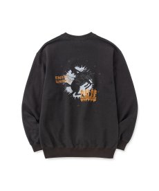 画像1: CALEE(キャリー) / IRON HORSE CREW NECK SW ＜BARTHDAY WORKS DESIGN＞ (1)