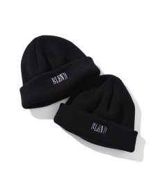 画像2: BLEND(ブレンド) / LOGO KNIT CAP (2)