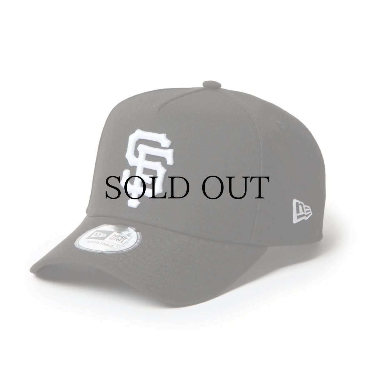 画像3: NEW ERA / 9FORTY A-Frame MLB Black & White モノトーン サンフランシスコ・ジャイアンツ (3)