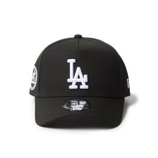 画像2: NEW ERA / 9FORTY A-Frame MLB Black & White モノトーン ロサンゼルス・ドジャース (2)