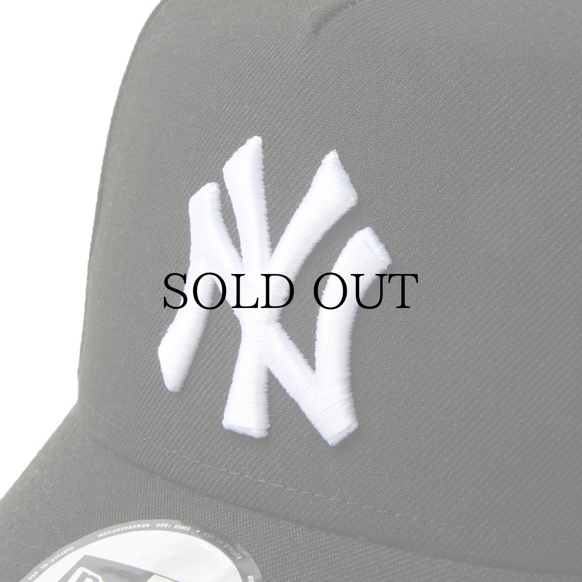 画像6: NEW ERA / 9FORTY A-Frame MLB Black & White モノトーン ニューヨーク・ヤンキース (6)