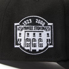 画像7: NEW ERA / 9FORTY A-Frame MLB Black & White モノトーン ニューヨーク・ヤンキース (7)