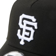 画像6: NEW ERA / 9FORTY A-Frame MLB Black & White モノトーン サンフランシスコ・ジャイアンツ (6)