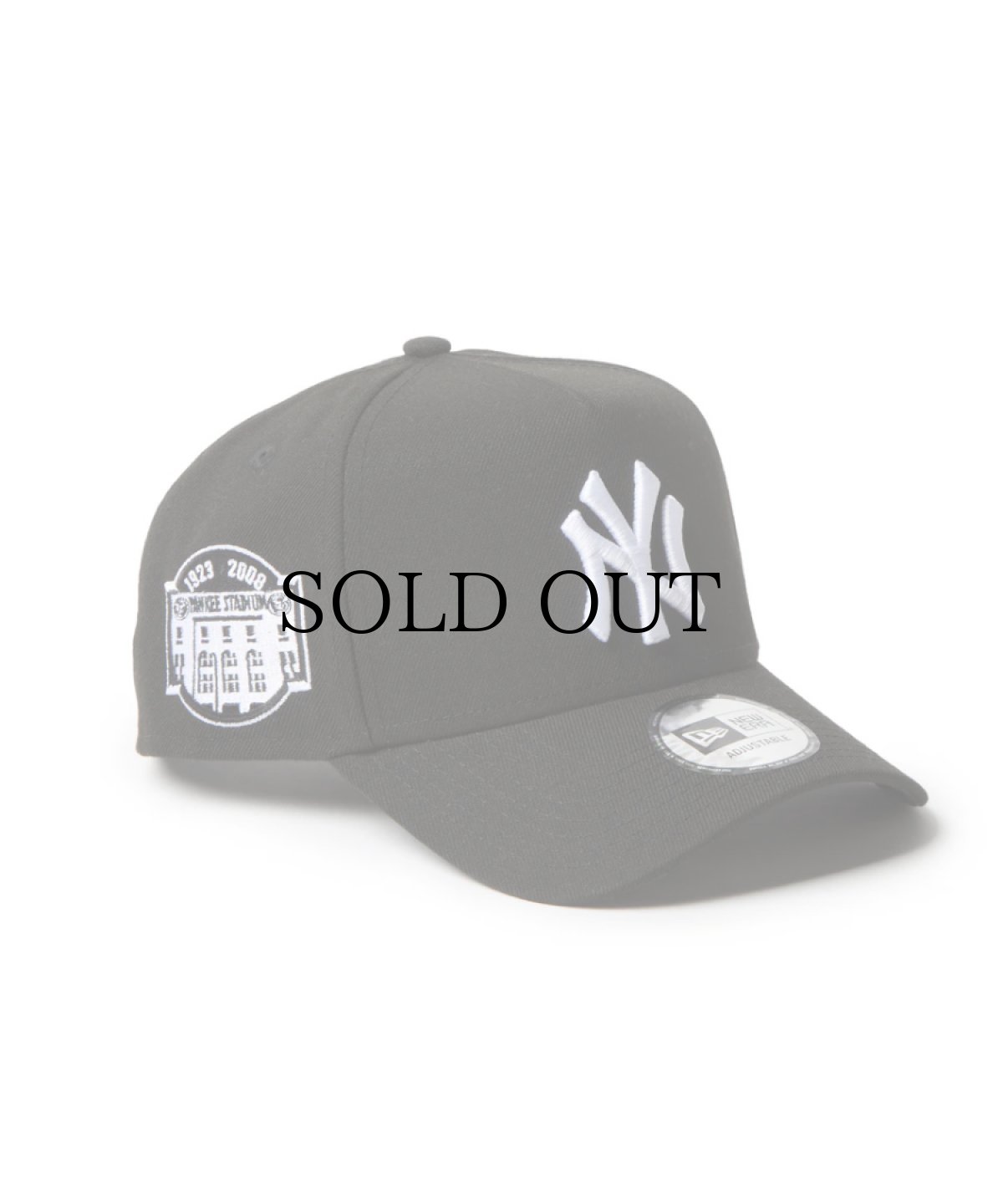 画像1: NEW ERA / 9FORTY A-Frame MLB Black & White モノトーン ニューヨーク・ヤンキース (1)