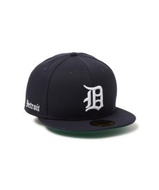 画像1: NEW ERA / 59FIFTY MLB Old English クーパーズタウン デトロイト・タイガース (1)