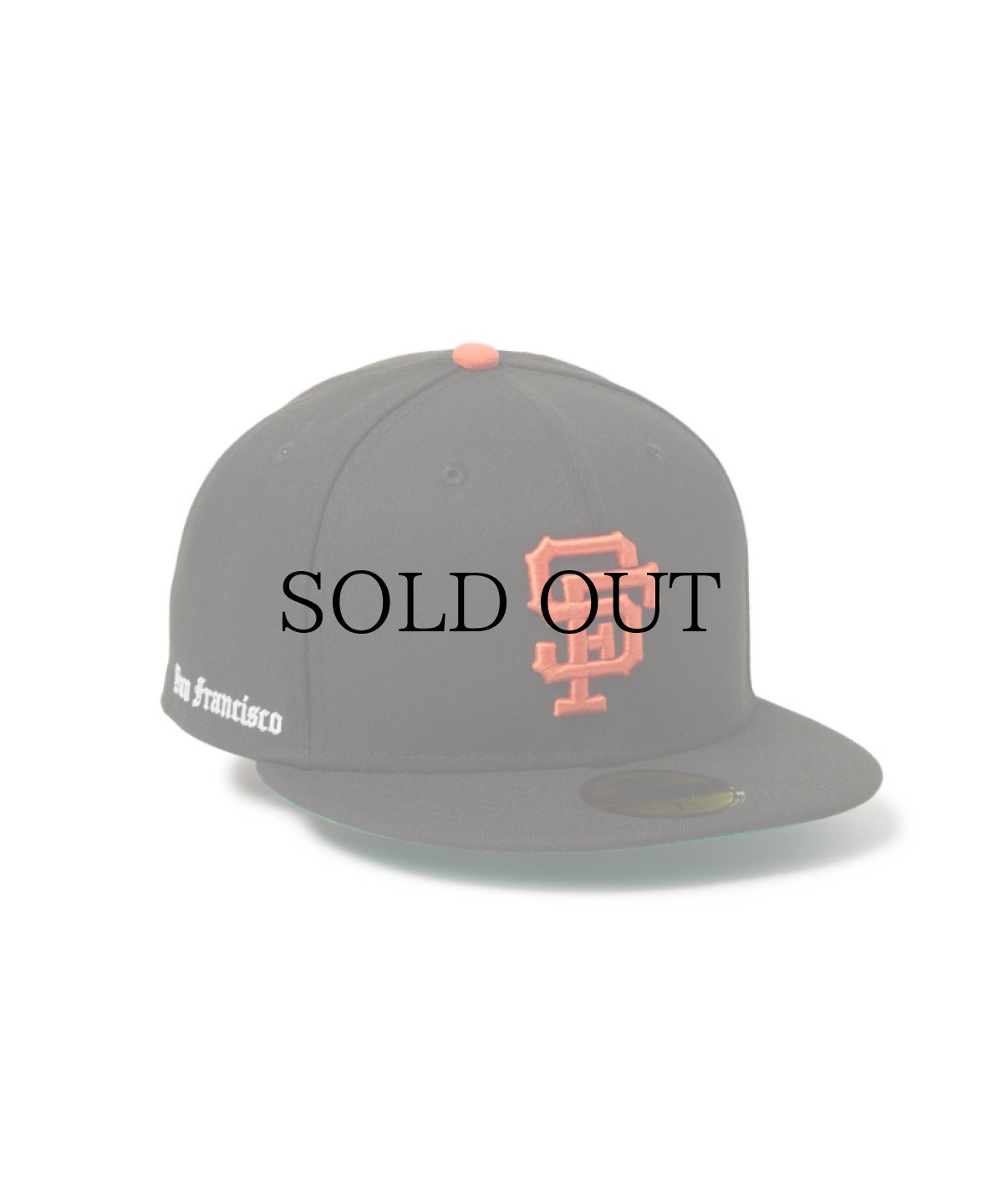 画像1: NEW ERA / 59FIFTY MLB Old English クーパーズタウン サンフランシスコ・ジャイアンツ (1)