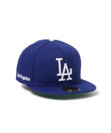 画像1: NEW ERA / 59FIFTY MLB Old English クーパーズタウン ロサンゼルス・ドジャース (1)