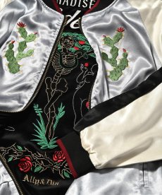 画像15: ALLY&DIA / PARADICE OF EDEN REVERSIBLE VELOUR SOUVENIR JACKET (15)