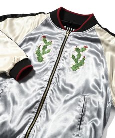 画像7: ALLY&DIA / PARADICE OF EDEN REVERSIBLE VELOUR SOUVENIR JACKET (7)