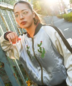 画像21: ALLY&DIA / PARADICE OF EDEN REVERSIBLE VELOUR SOUVENIR JACKET (21)