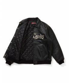 画像7: HIDEANDSEEK(ハイドアンドシーク) / "HideandSeek×Toru Nishiura" Leather Varsity Jacket (7)