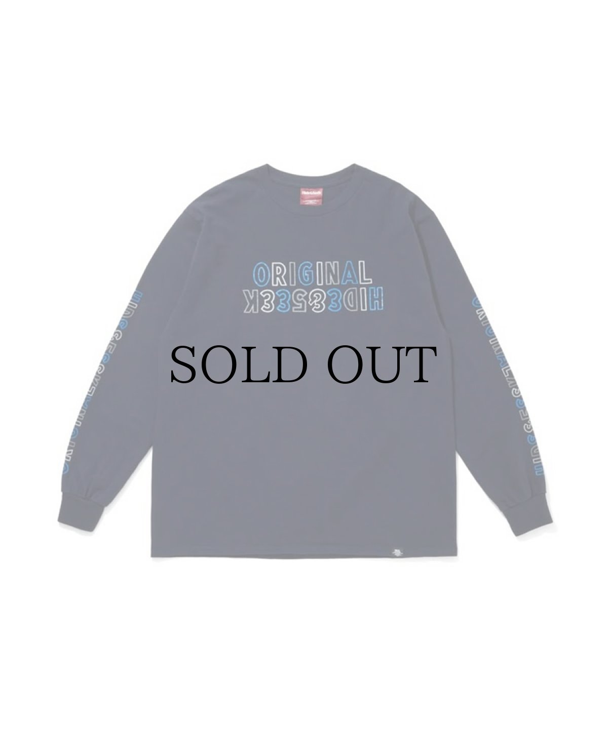 画像1: HIDEANDSEEK(ハイドアンドシーク) / "HideandSeek×Toru Nishiura" Original H&S L/S Tee (1)