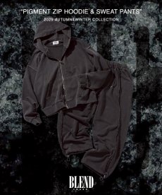 画像11: BLEND(ブレンド) / PIGMENT ZIP HOODIE (11)