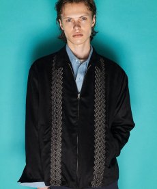 画像10: CALEE(キャリー) / FAUX SUEDE EMBROIDERY SWINGTOP (10)