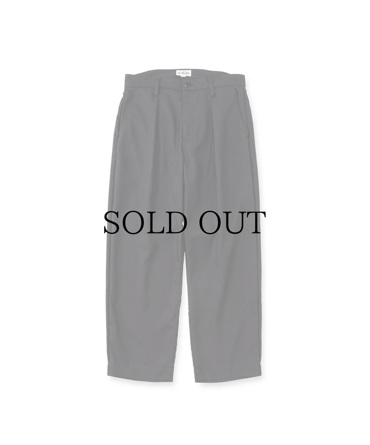 画像2: CALEE(キャリー) / ST-P TUCK SLACKS (2)