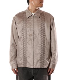 画像9: CALEE(キャリー) / FAUX SUEDE EMBROIDERY SWINGTOP (9)