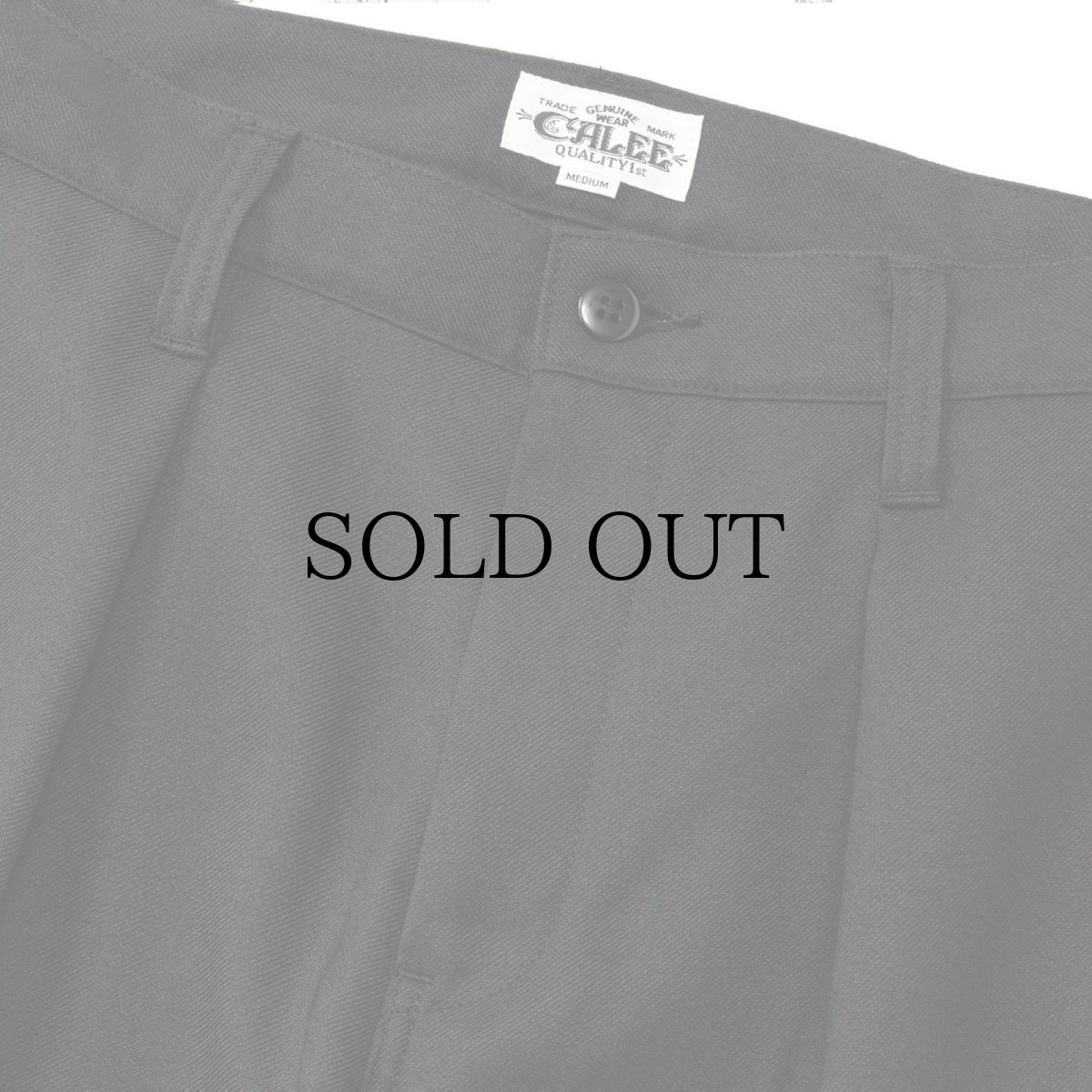 画像4: CALEE(キャリー) / ST-P TUCK SLACKS (4)
