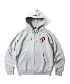 画像3: PWNED(パウンド) / P LOGO ZIP HOODIE (3)