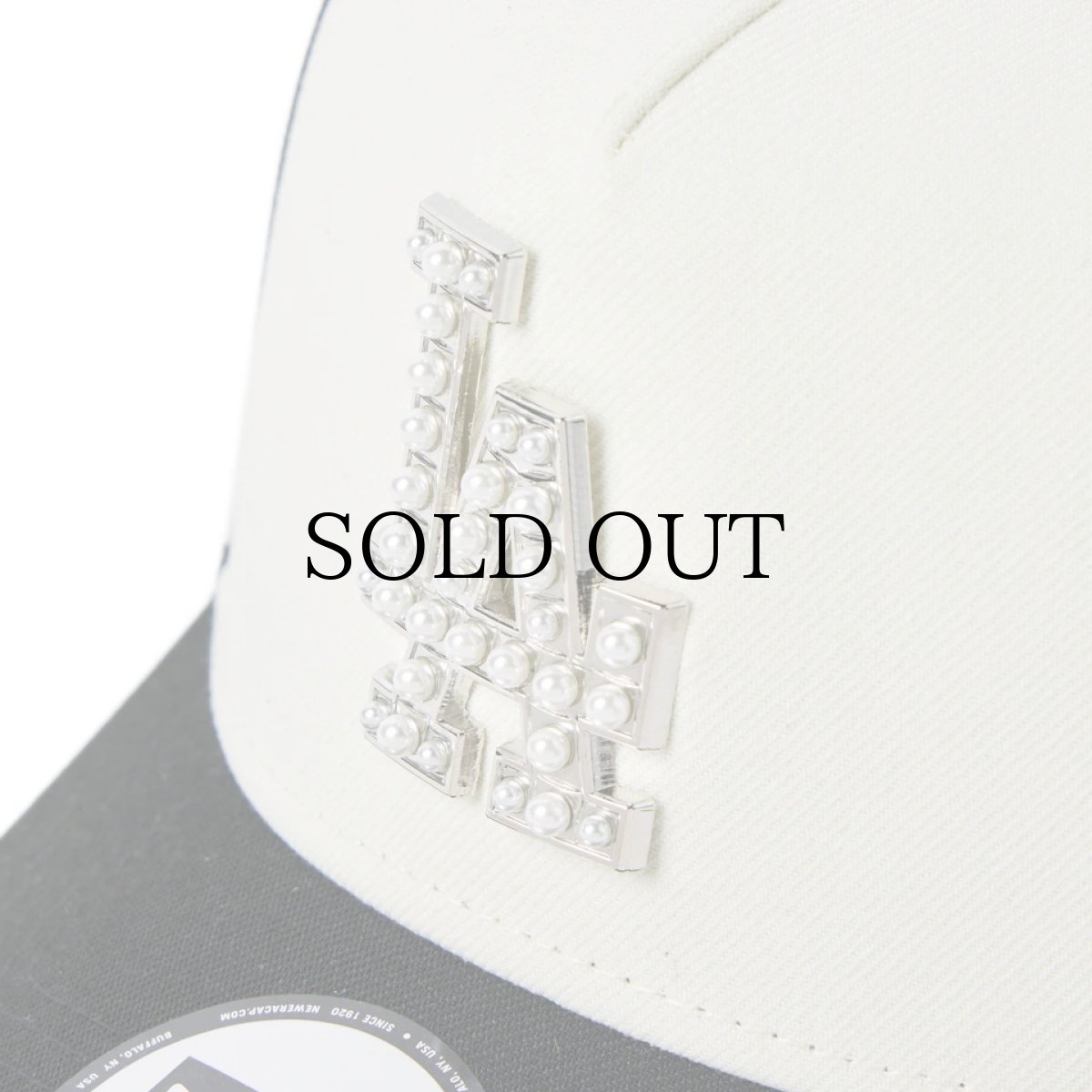 画像8: NEW ERA / 9FORTY A-Frame MLB パール バッジ Pearl Badge ロサンゼルス・ドジャース (8)