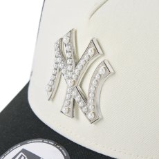 画像8: NEW ERA / 9FORTY A-Frame MLB パール バッジ Pearl Badge ニューヨーク・ヤンキース (8)