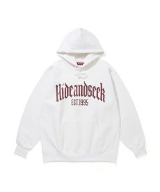 画像1: HIDEANDSEEK(ハイドアンドシーク) / College Hooded Sweat Shirt(26ss) (1)