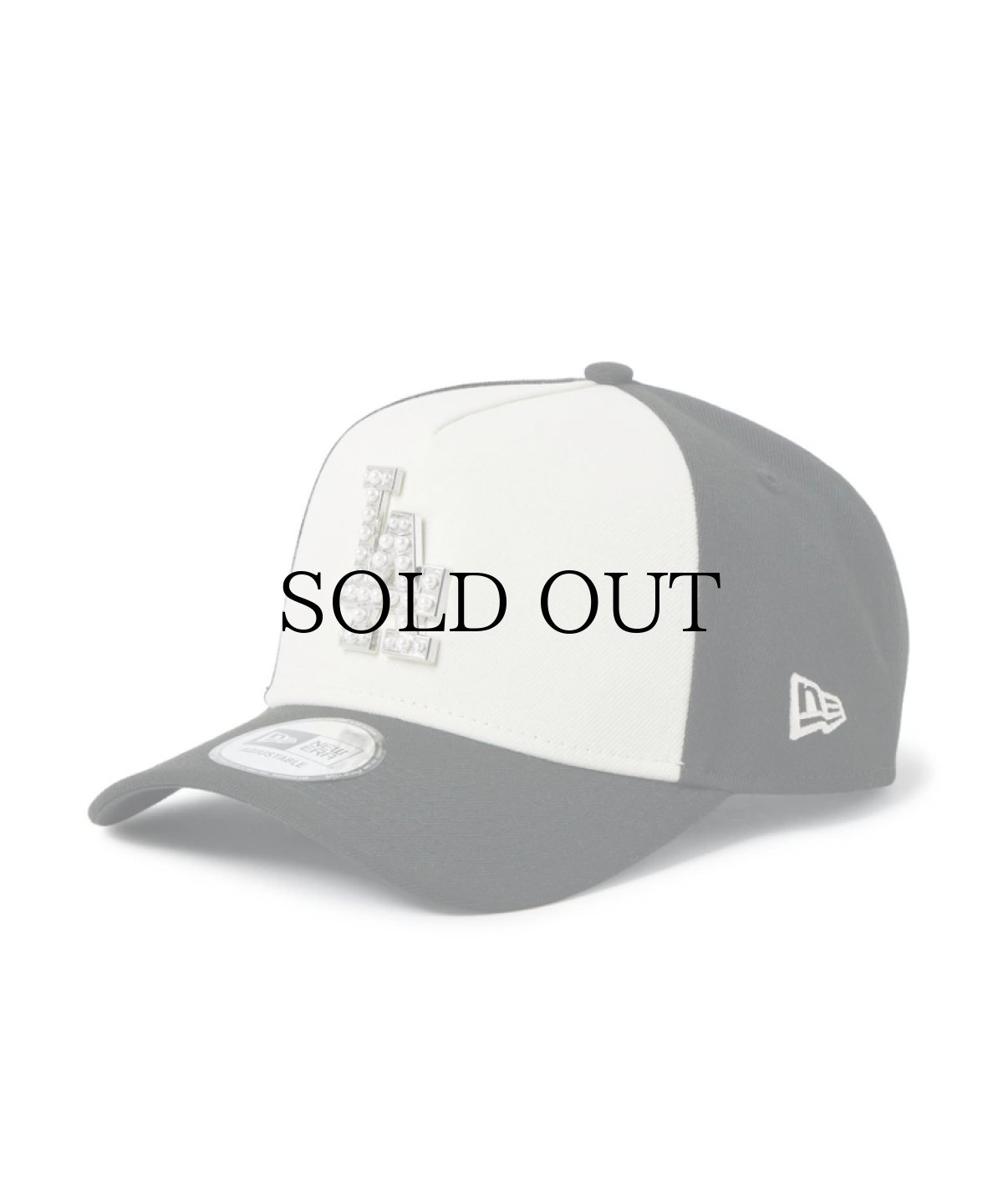 画像1: NEW ERA / 9FORTY A-Frame MLB パール バッジ Pearl Badge ロサンゼルス・ドジャース (1)