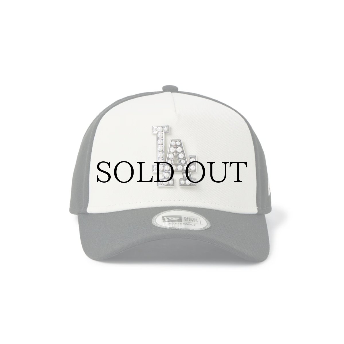 画像2: NEW ERA / 9FORTY A-Frame MLB パール バッジ Pearl Badge ロサンゼルス・ドジャース (2)