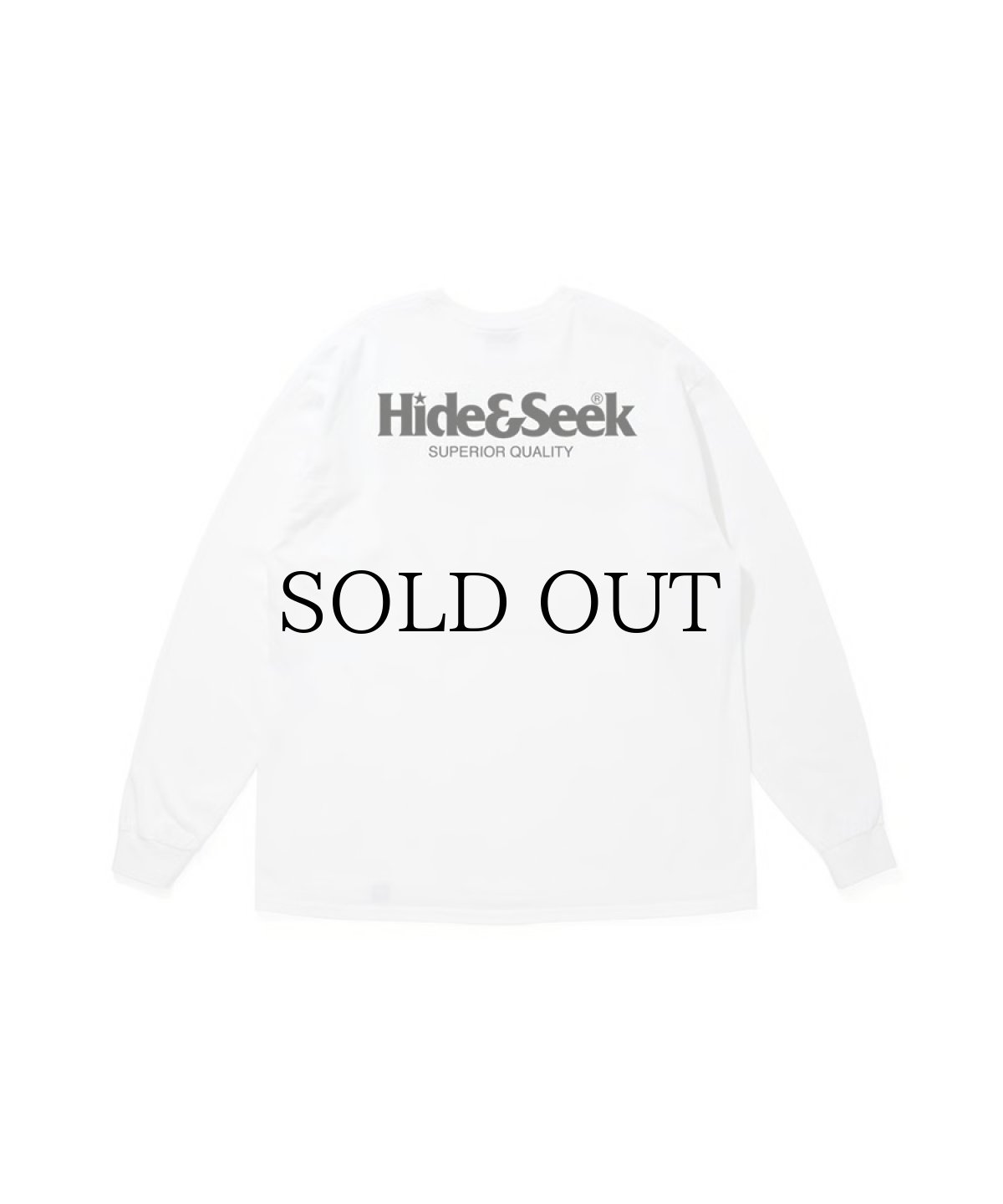 画像2: HIDEANDSEEK(ハイドアンドシーク) / Logo L/S Tee(26ss) (2)