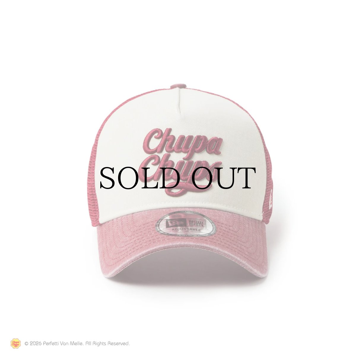 画像2: NEW ERA / 9FORTY A-Frame トラッカー Chupa Chups チュッパチャプス イタリアンウォッシュ (2)