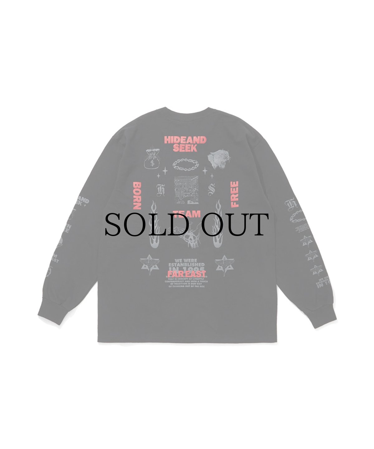 画像5: HIDEANDSEEK(ハイドアンドシーク) / TEAM FAR EAST L/S Tee (5)