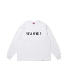 画像1: HIDEANDSEEK(ハイドアンドシーク) / Logo L/S Tee-2 (26ss Loose Fit) (1)