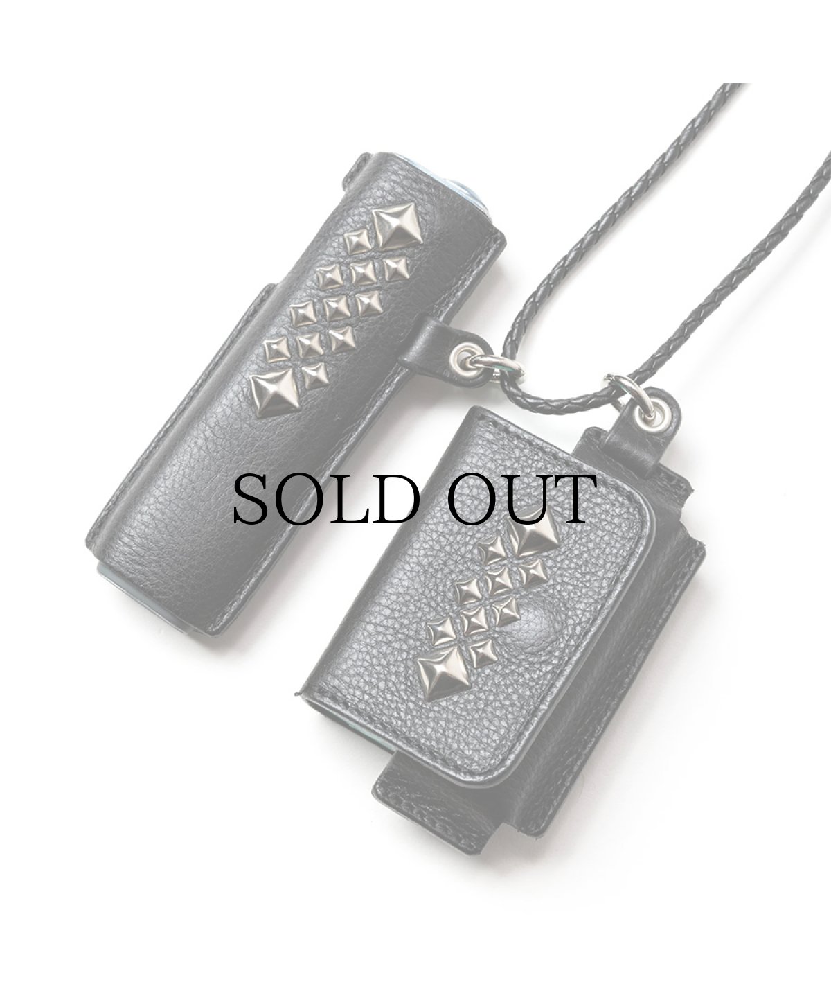 画像2: CALEE(キャリー) / STUDS LEATHER IQOS & HEAT STICK CASE (2)