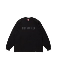 画像2: HIDEANDSEEK(ハイドアンドシーク) / Logo L/S Tee-2 (26ss Loose Fit) (2)