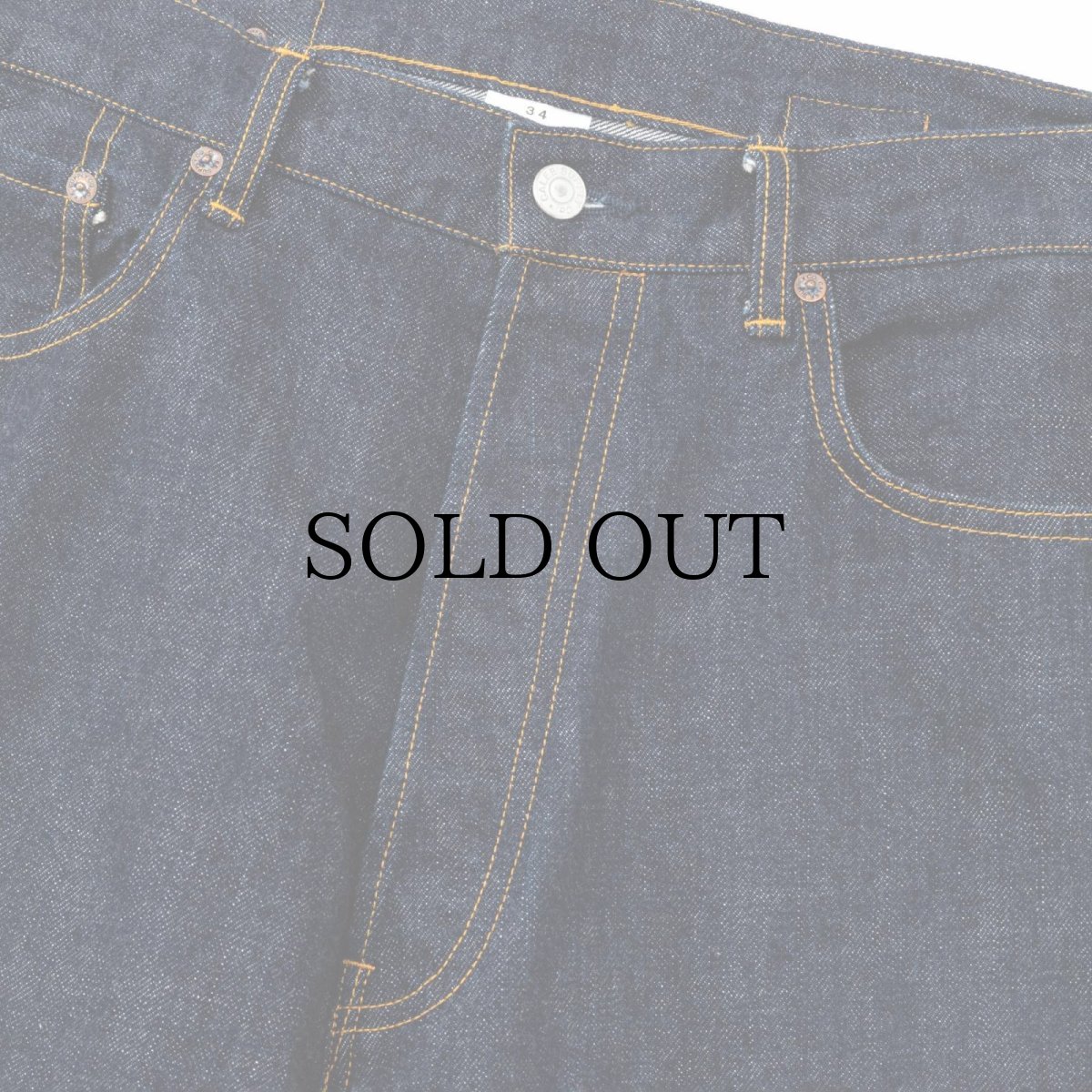 画像3: CALEE(キャリー) / VINTAGE REPRODUCT DENIM PANTS (3)