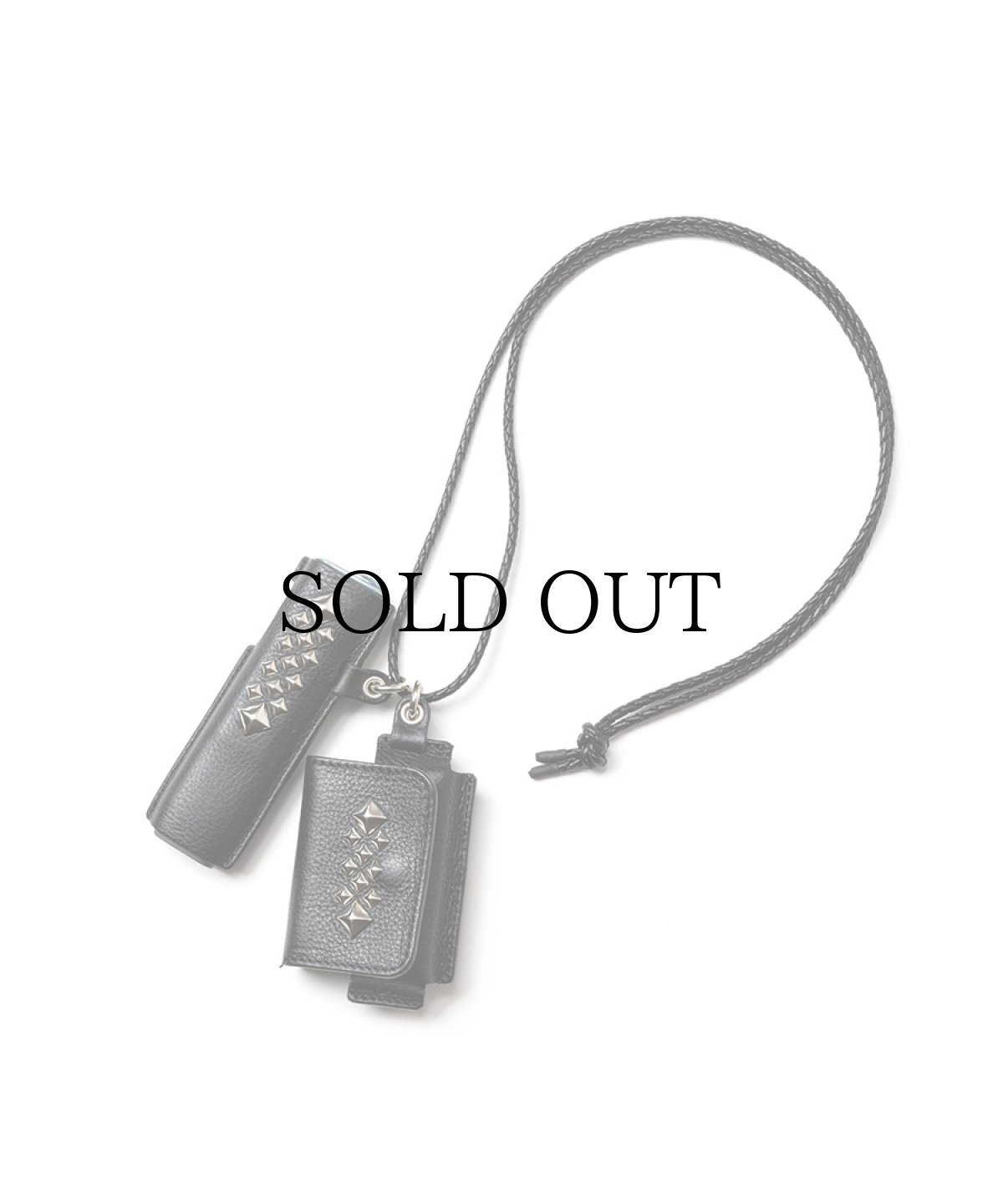 画像1: CALEE(キャリー) / STUDS LEATHER IQOS & HEAT STICK CASE (1)